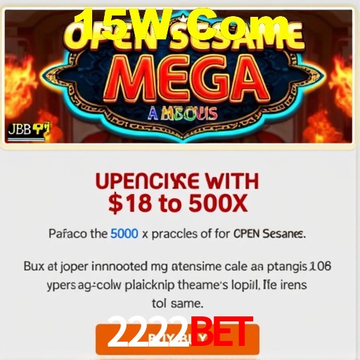 Interface do App 2222bet